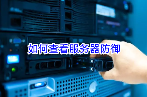 如何查看服务器防御