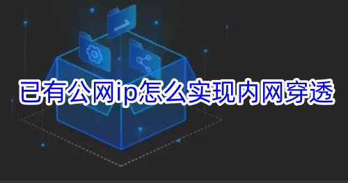 已有公网ip怎么实现内网穿透